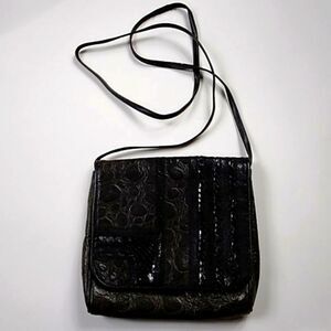 Carlos Falchi Women Leather Original Crossbody Bag